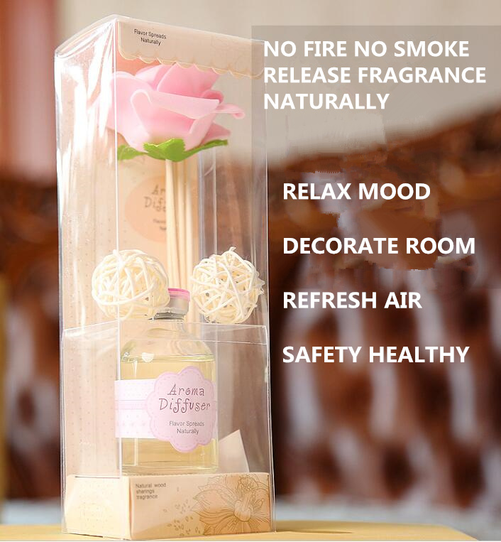 Rattan reed diffusers essential home office hotel aroma diffuser