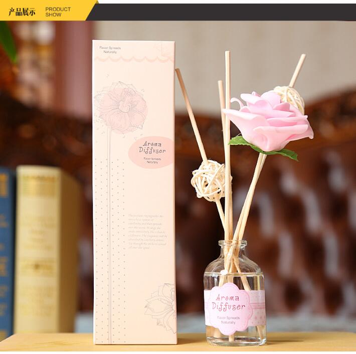 Rattan reed diffusers essential home office hotel aroma diffuser
